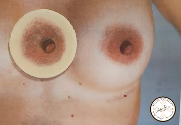 Aréole réaliste seins 3D