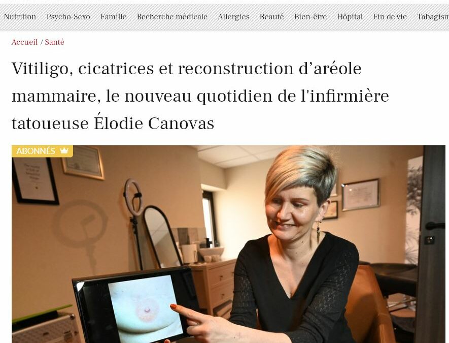 Élodie Canovas : reconstruction d’aréole mammaire