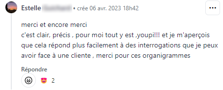 Estelle : son avis sur la formation colorimétrie