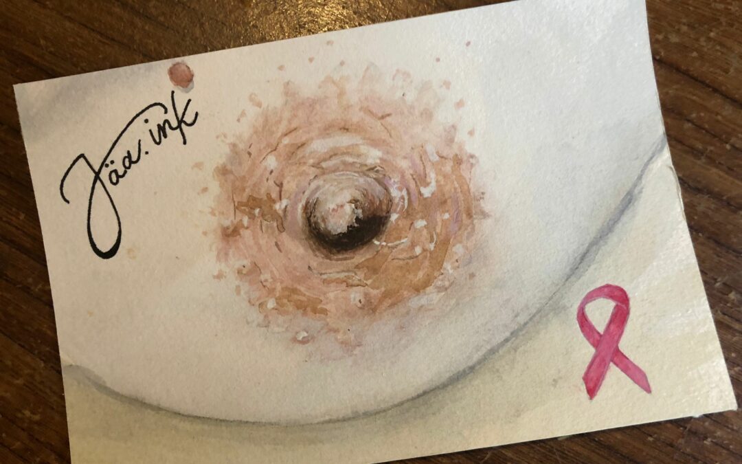 Défi #dessinemoiuntéton pour Octobre Rose – vente caritative