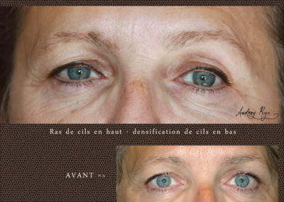 Sourcils en maquillage permanent